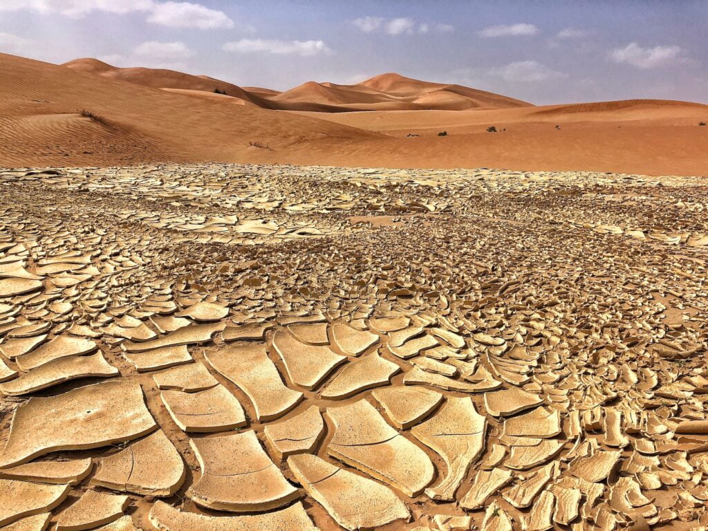 Desert and climate change